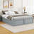 Wood Platform Bed Frame With 6 Drawers