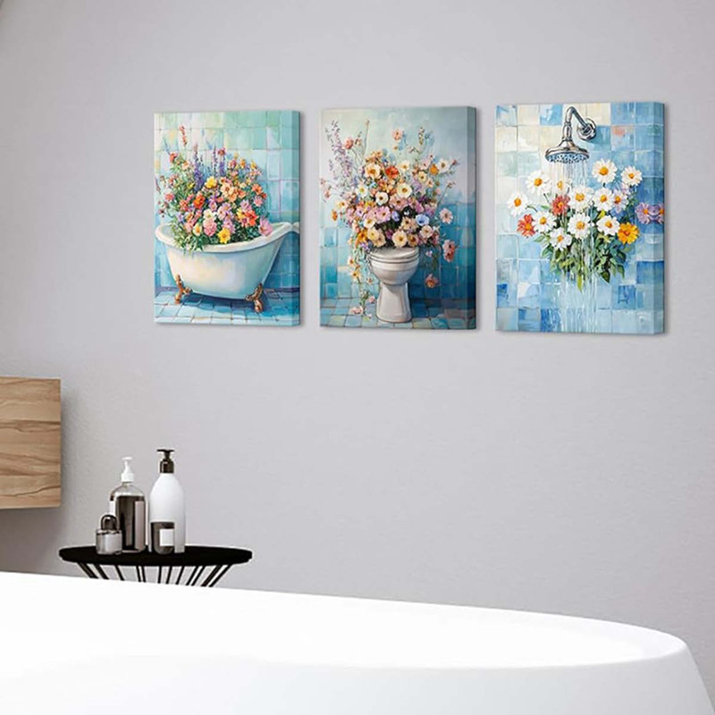 3 Piece Wrapped Canvas Print