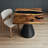 Square Wood Epoxy Dining Table Top 35"-1448687680