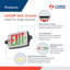 LHQM Exit Combo avec coloris rouge et vert EXIT, finition argent brossé
