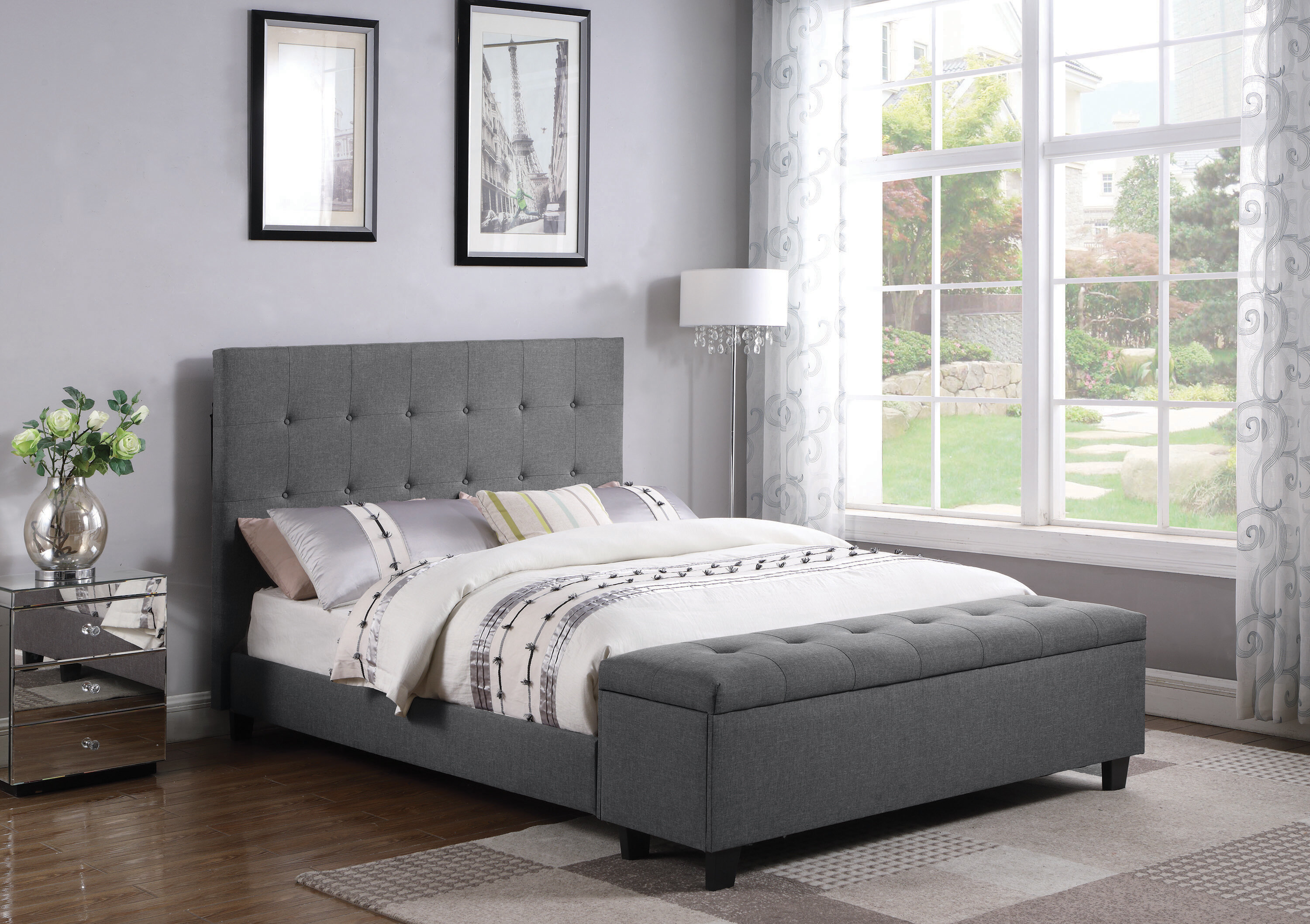 Latitude Run® Upholstered Platform Storage Bed | Wayfair