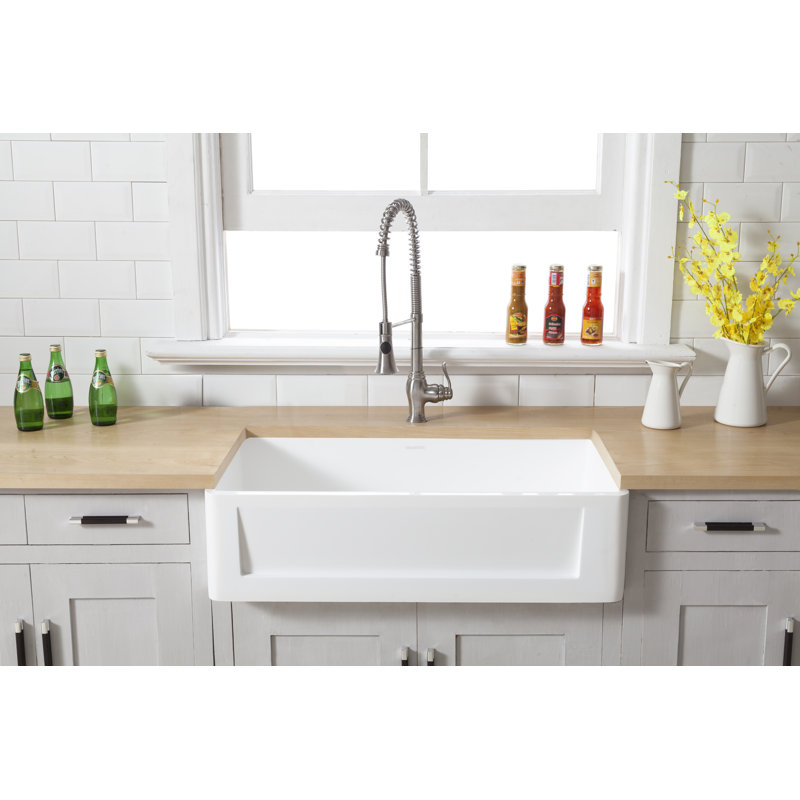 Arcticstone 33" L x 18" W Farmhouse/Apron Kitchen Sink