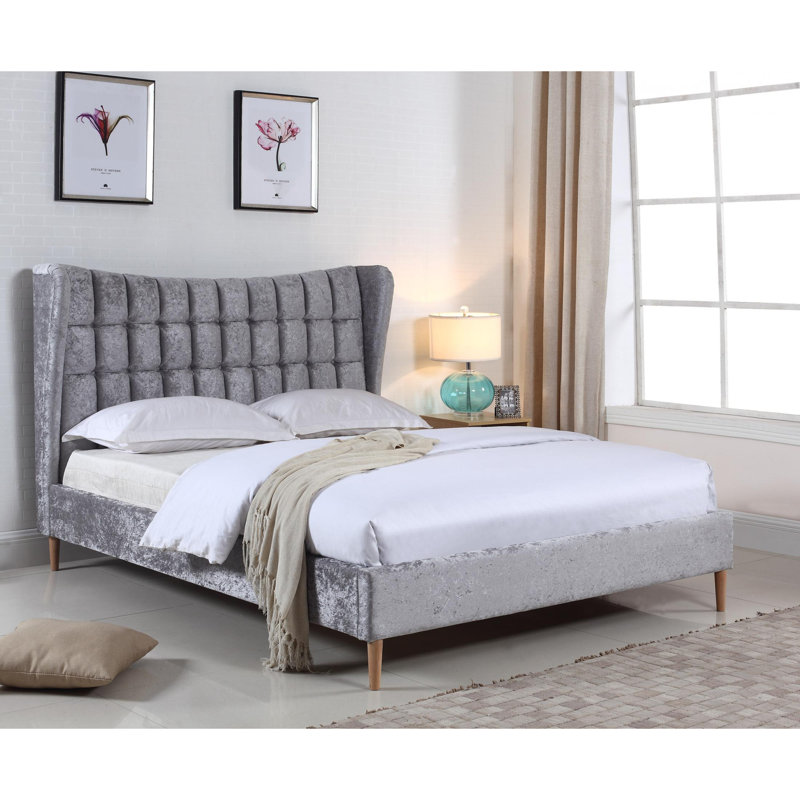 Owens Upholstered Bed, Double (4'6)