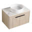 Ensemble de meuble-lavabo moderne 30 po avec lavabo en céramique
