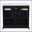 Solid Wood Frame Bathroom Storage Cabinet-589570655