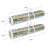 Wrapping Paper Storage - 2 Organizers for 50 Rolls of Gift Wrap - Clear Totes with Handles for Holiday, Christmas, or Any Occasion-545497085