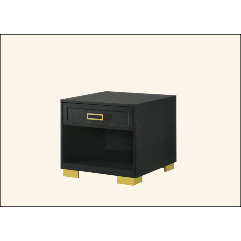 Table de bout contemporaine carrée 1Pc