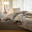 Ensemble de housse de couette en coton rétro Monet-109926812-109926810