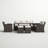 Abhinav 8 - Person Patio Conversation Set with Cushions-448620520