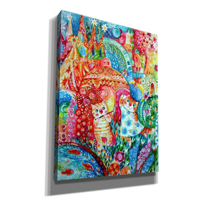 «Happy Summer» par Oxana Zaika, art mural sur toile