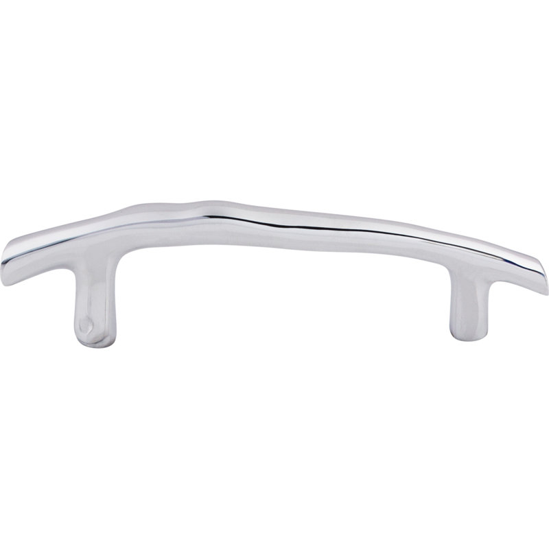 Aspen II Twig Appliance pull, 3 1/2" Center to Center, Polished Chrome