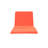 Protected Rectangular Cushion - Orange, Waterproof For Outdoor Use Orange And Comfortable