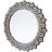 Syrian Solid Wood Scalloped Wall Mirror
