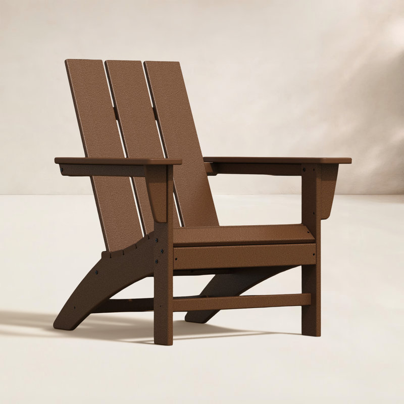Chaise Adirondack POLYWOOD, Teck