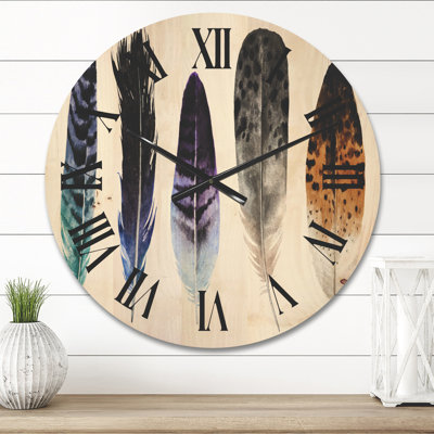 Solid Wood Wall Clock