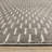 Orion Modern Geometric Lines Charcoal/Beige Area Rug-1855530931
