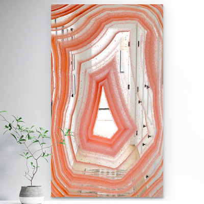 Miroir mural sans cadre geode 2 modern