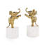 Playful Elephant Bookend