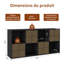 125cm H x 60cm W Bookcase-129241433