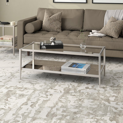 Hera Four Leg Coffee Table with Storage