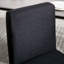 45cm H Linen Upholstered Metal Side Chair-121976091
