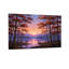 Paysage et nature, arbres d'automne, lac, chevreuil, coucher de soleil, ciel, reflets, nature-1674037469