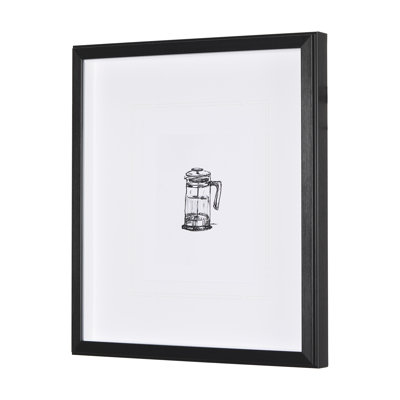 «French Press» par Simeng, reproduction d'art encadrée sous verre