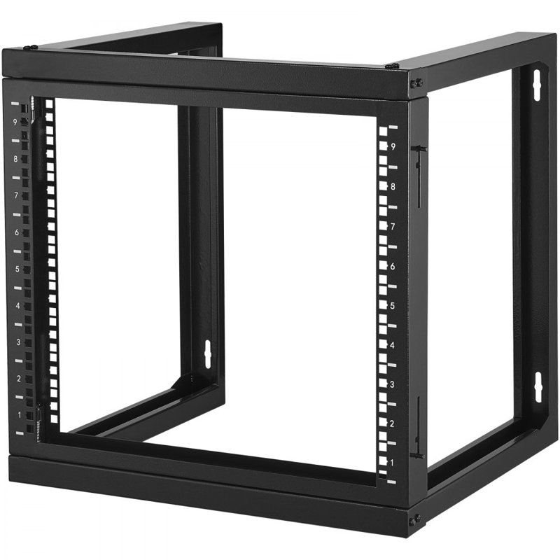 Support réseau 9U à fixation murale 9U 150 lb / 68,04 lb