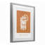 Keep Your Gin Up Framed Print Under Glass, design by Lettered and Lined-1282737275-1282737279