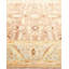Tapis unique en laine noué à la main éclectique Goldbach - brun / beige / bleu, 8 pi 1 po x 9 pi 8 po Goldbach