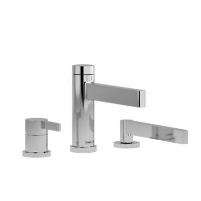 Paradox 3-Hole Deck Mount Tub Filler Trim