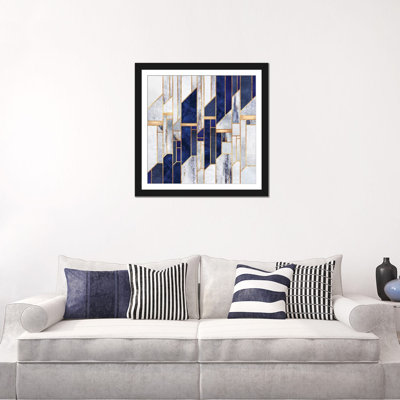 «Blue Winter Sky» par Elisabeth Fredriksson, impression sur toile tendue