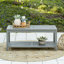 Dolores Rectangular Acacia Solid Wood Outdoor Patio Table - 120 cm W 49.9 cm D-1190955212