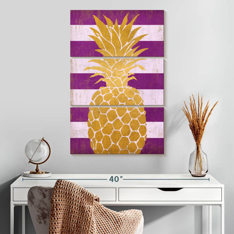 Couleur ananas Gold Coast, H 32 po x l 20 po