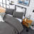 Solid Color Comforter Dark Color 3 PCs Bedding Set Deep Color Bed Comforter Set-115667178-115667186