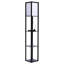 Damm 160cm Black Column Floor Lamp