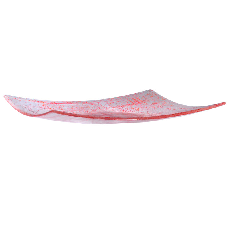 Kayme Tangerine 19" Dinner Plate