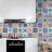 Abstract Non-Wall Damaging Wall Decal