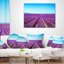Coussin lombaire à champs floral Abstract