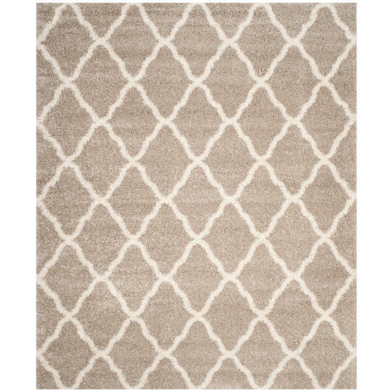 Tapis à poils longs Darrold Hudson, Rectangle 10 pi x 14 pi