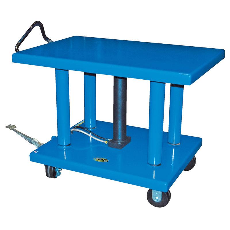 39.88'' H Utility Cart with Wheels, 39.88" H x 40" W x 59.69" D