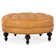 Well-Rounded Upholstered Ottoman
