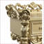 Modern Gold 1-Drawer Bedroom Nightstand