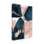 Rouleau de bolognaise, rose, rose sur toile