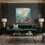 Art mural sur toile, "Coastal Marine Life"-287025586