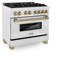 ZLINE Autograph 36" Legacy Dual Fuel Range-258929764