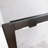 Shower Door, Aluminum Sliding Glass Shower Door With Durable Stainless Steel Hardware-124899085