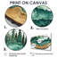 «Pine Trees Forest Landscape Into A Wood Slide IV», ensemble de 3 arbres-2088122399-2088122404-2088122405
