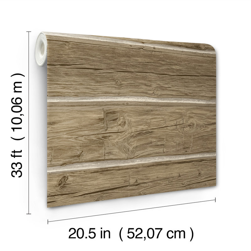 Papier peint Lodgepole Chestnut, Brun