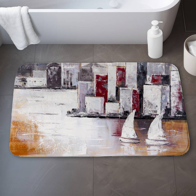 Ferko Microfiber Non-Slip Bath Mat